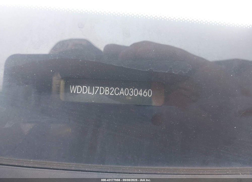 2012 MERCEDES-BENZ CLS 550 VIN: WDDLJ7DB2CA030460