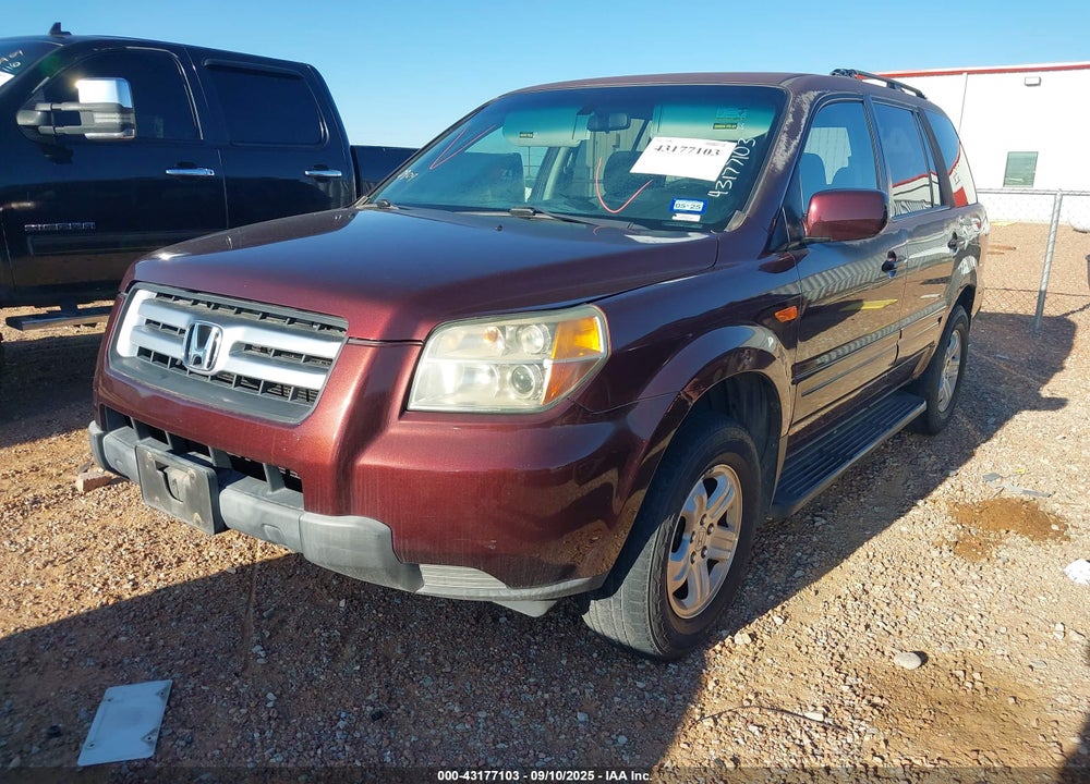2008 HONDA PILOT VP VIN: 5FNYF28208B028168
