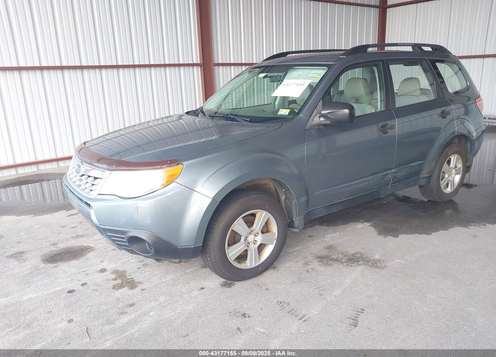 2011 SUBARU FORESTER 2.5X VIN: JF2SHABCXBH701794