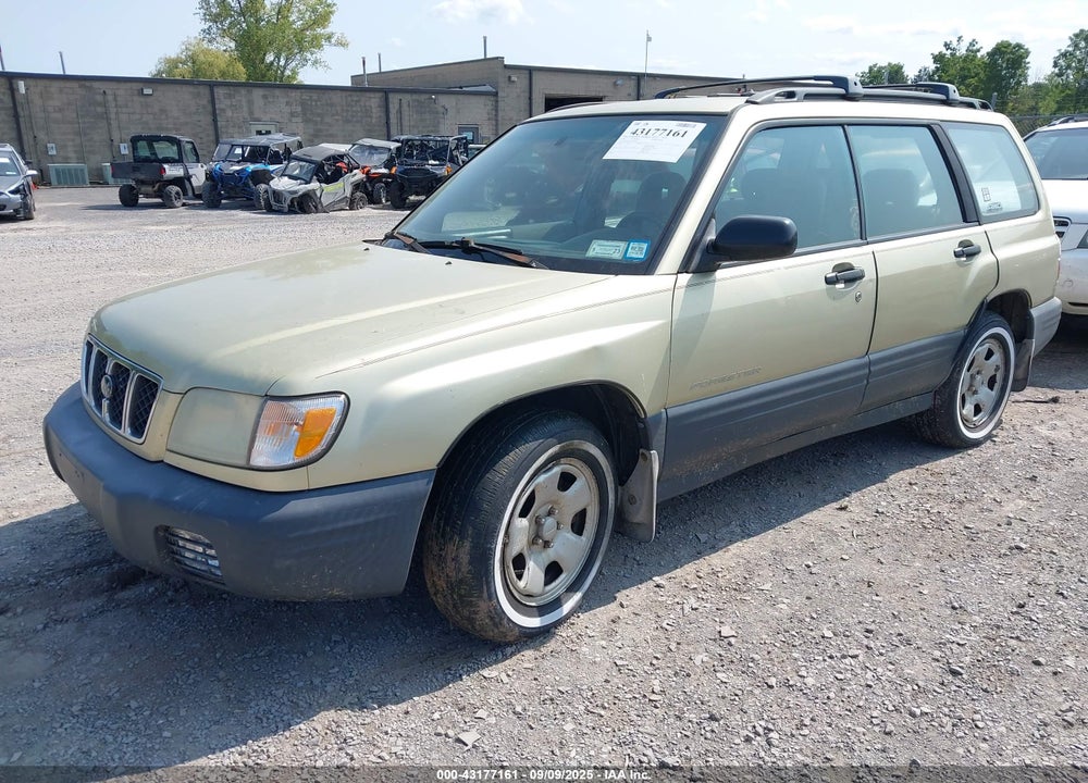 2001 SUBARU FORESTER L VIN: JF1SF63511H766460