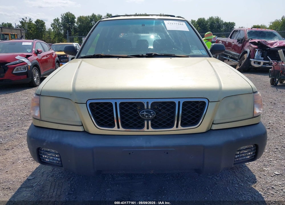 2001 SUBARU FORESTER L VIN: JF1SF63511H766460