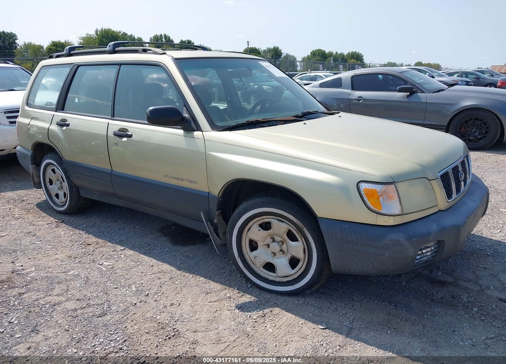 2001 SUBARU FORESTER L VIN: JF1SF63511H766460