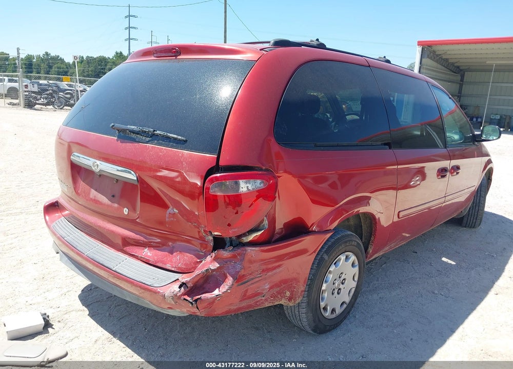 2005 CHRYSLER TOWN & COUNTRY LX VIN: 2C4GP44R65R141775