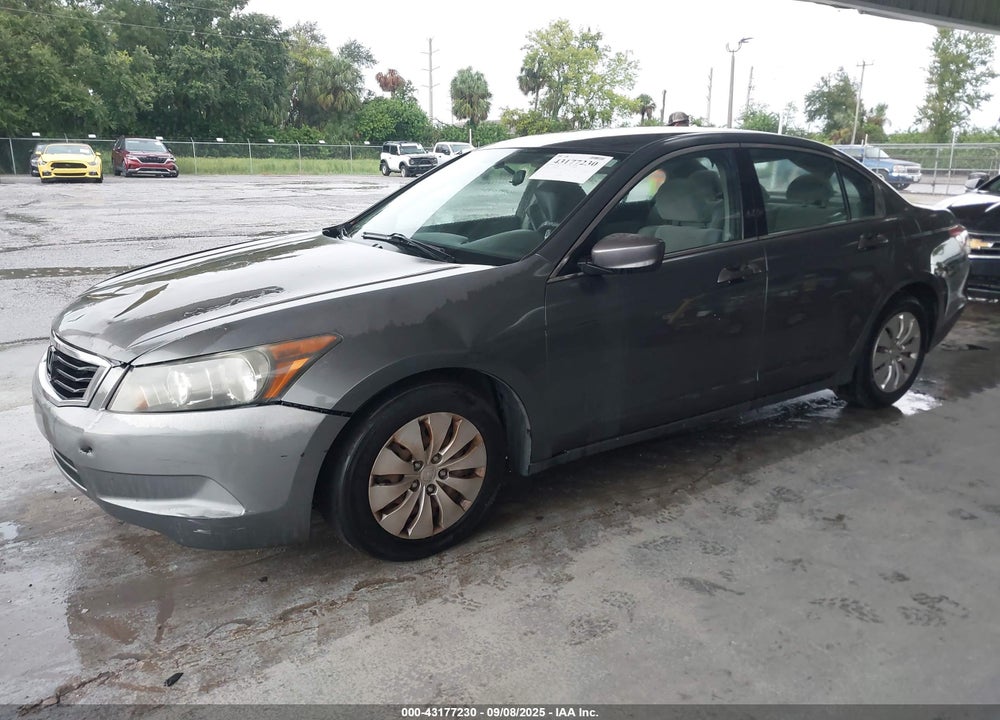 2010 HONDA ACCORD 2.4 LX VIN: 1HGCP2F38AA020838