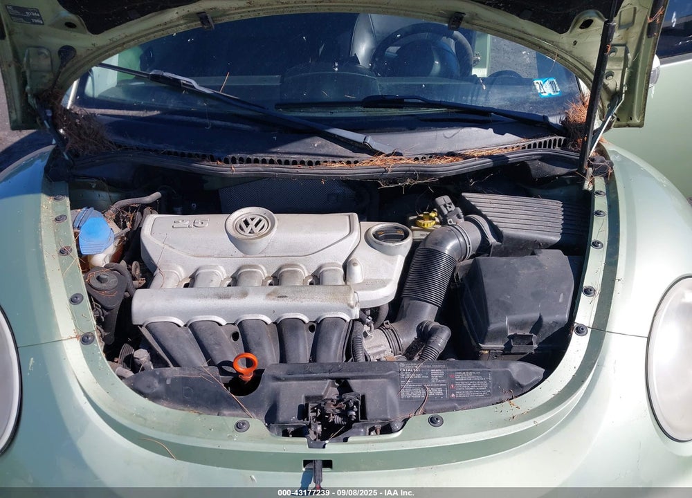 2008 VOLKSWAGEN BEETLE VIN: 3VWPW31C28M509827