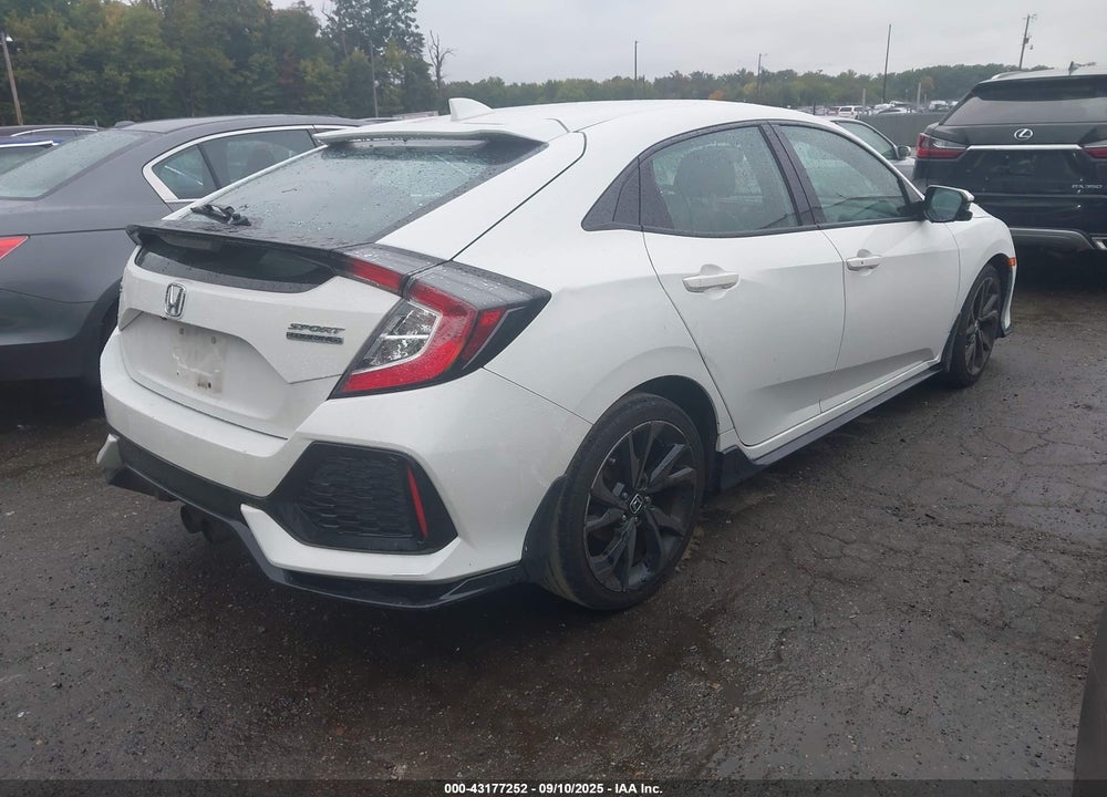 2019 HONDA CIVIC SPORT TOURING VIN: SHHFK7H9XKU400151