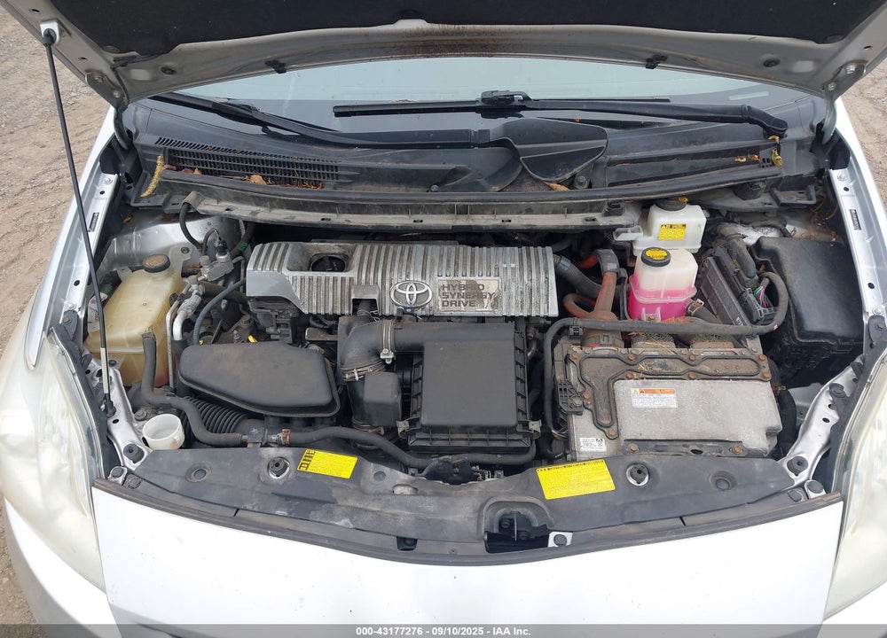 2011 TOYOTA PRIUS TWO VIN: JTDKN3DU7B5291529