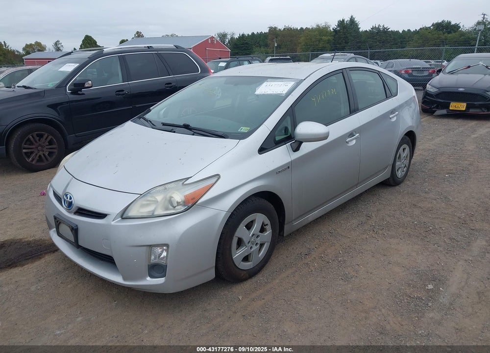 2011 TOYOTA PRIUS TWO VIN: JTDKN3DU7B5291529