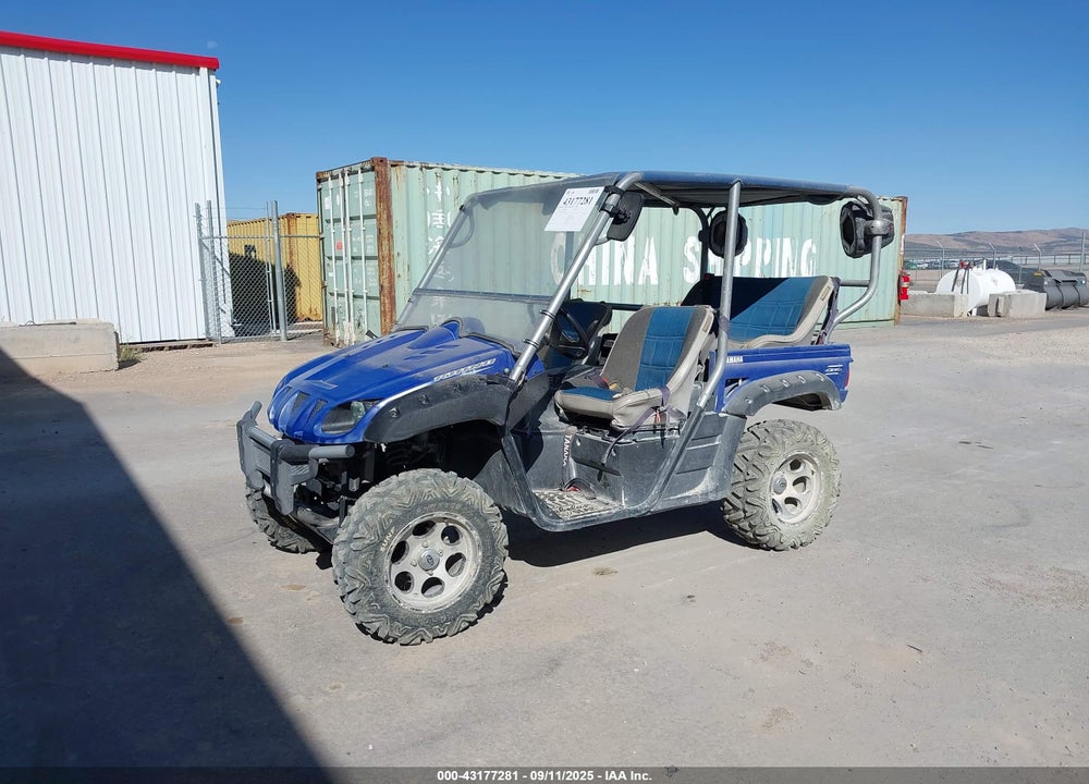 2006 YAMAHA YXR660 F VIN: 5Y4AM08YX6A000326