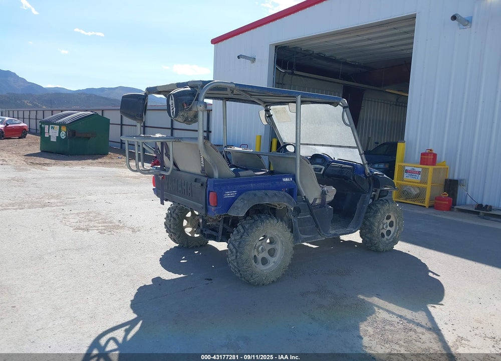 2006 YAMAHA YXR660 F VIN: 5Y4AM08YX6A000326