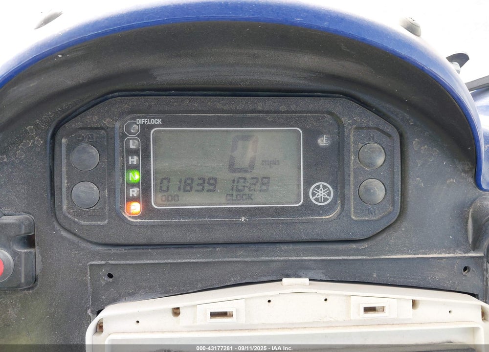 2006 YAMAHA YXR660 F VIN: 5Y4AM08YX6A000326