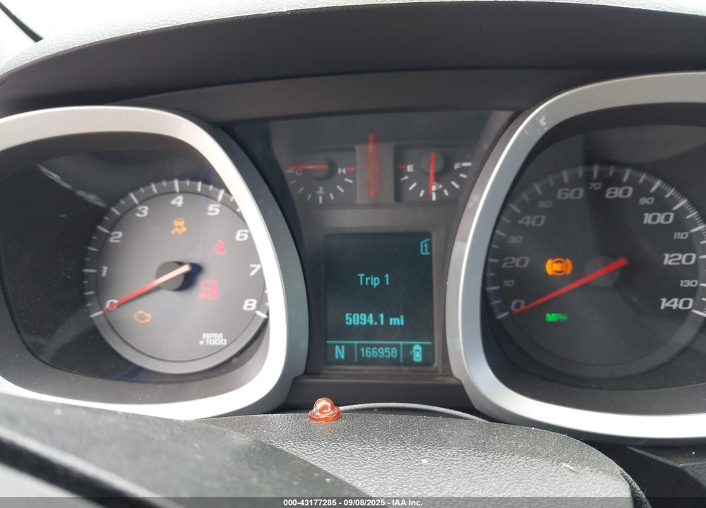 2011 CHEVROLET EQUINOX VIN: 2CNALDEC9B6460298