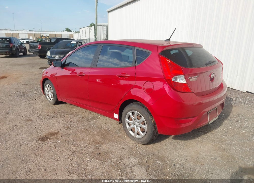 2014 HYUNDAI ACCENT GS VIN: KMHCT5AE4EU172278