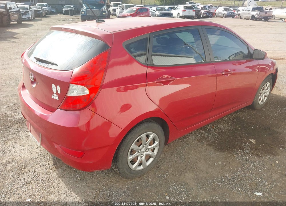 2014 HYUNDAI ACCENT GS VIN: KMHCT5AE4EU172278