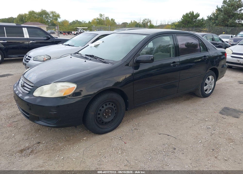 2003 TOYOTA COROLLA LE VIN: JTDBR32E930043068
