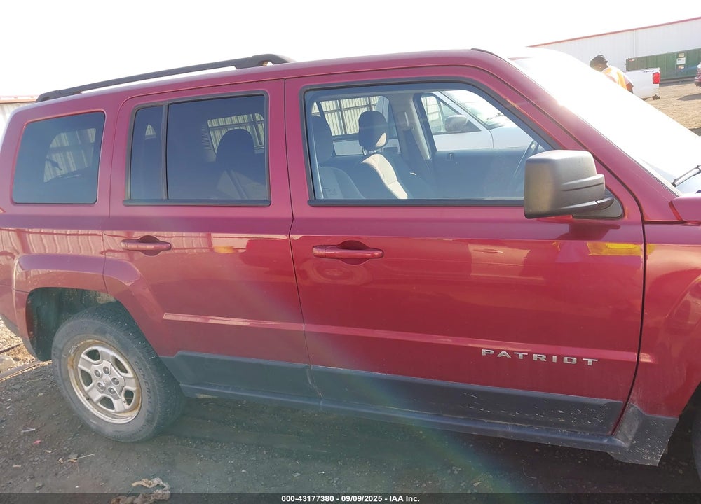 2016 JEEP PATRIOT VIN: 1C4NJRBB1GD657205