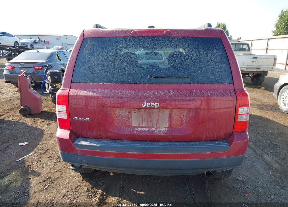 2016 JEEP PATRIOT VIN: 1C4NJRBB1GD657205