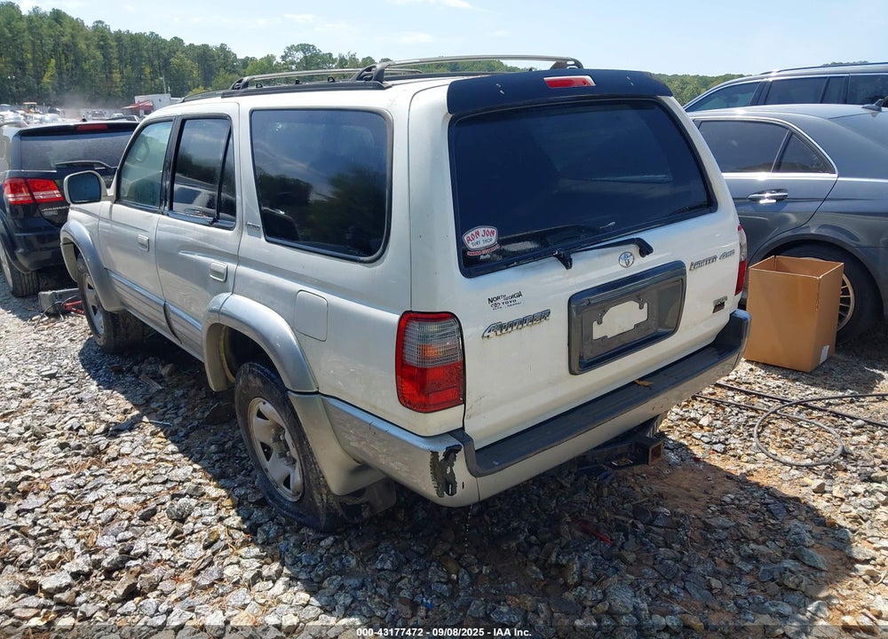 2000 TOYOTA 4RUNNER LIMITED V6 VIN: JT3HN87R9Y0281805