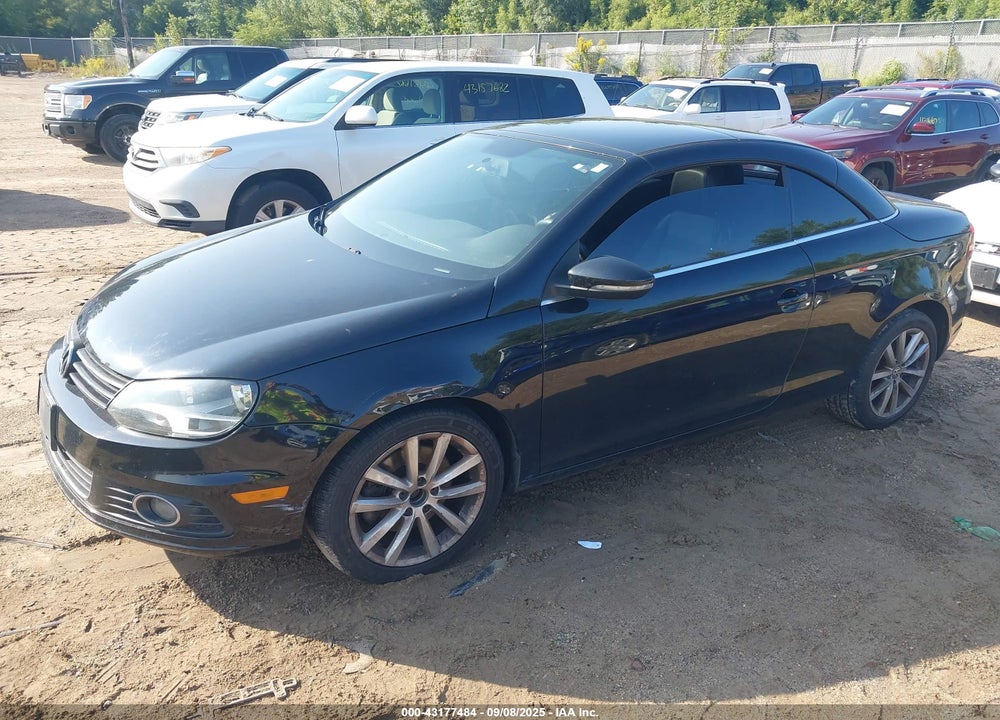 2012 VOLKSWAGEN EOS VIN: WVWBW7AHXCV003970