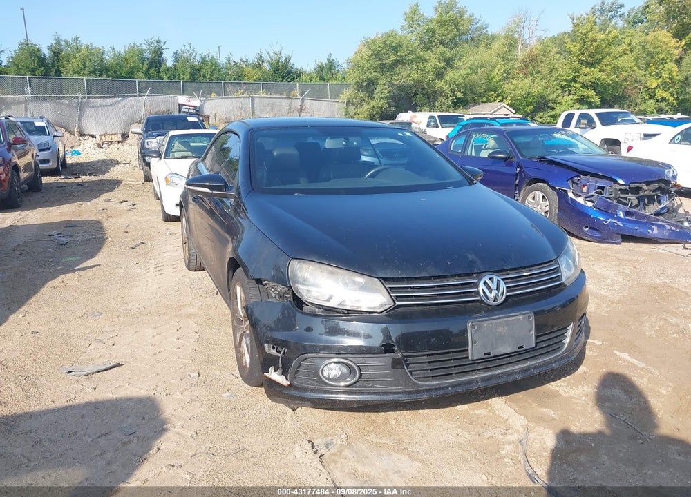 2012 VOLKSWAGEN EOS VIN: WVWBW7AHXCV003970