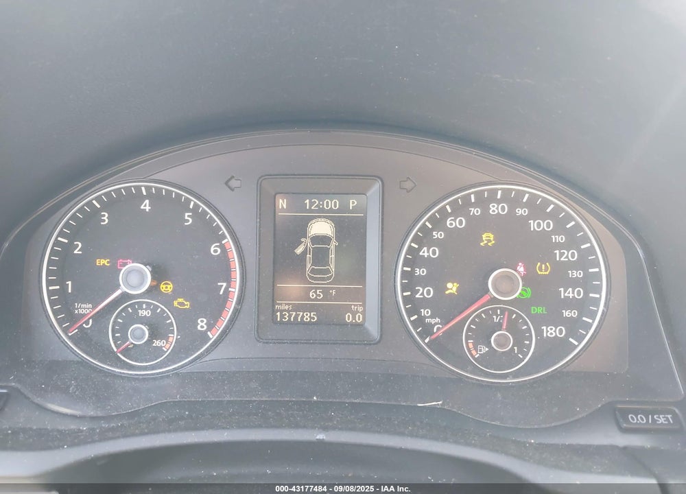 2012 VOLKSWAGEN EOS VIN: WVWBW7AHXCV003970