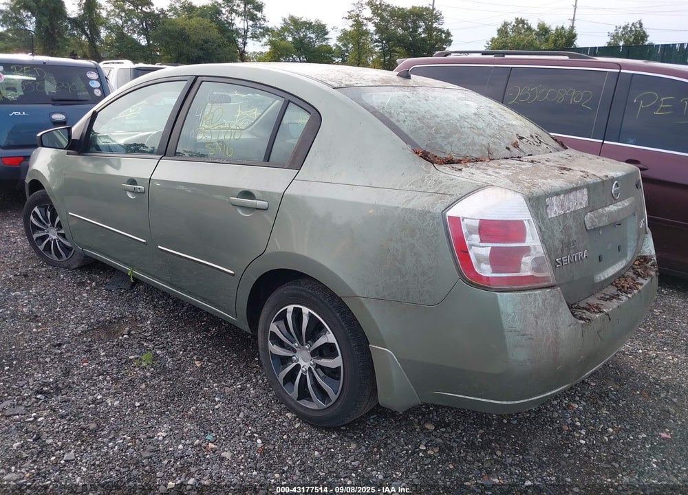 2007 NISSAN SENTRA VIN: 3N1AB61E47L701622