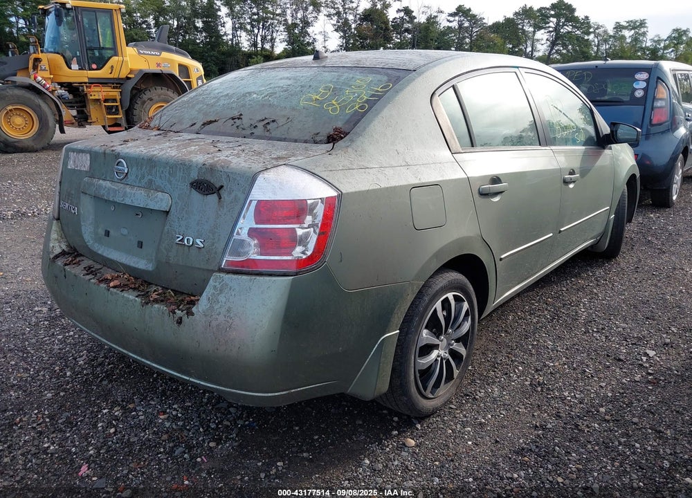 2007 NISSAN SENTRA VIN: 3N1AB61E47L701622