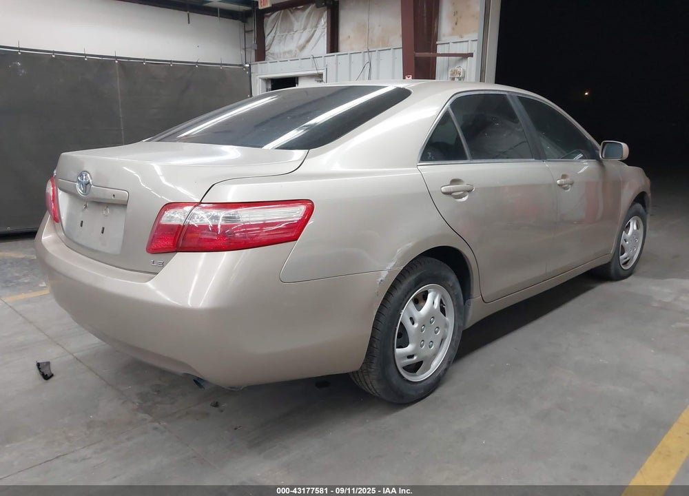 2008 TOYOTA CAMRY LE VIN: 4T1BE46K78U783439