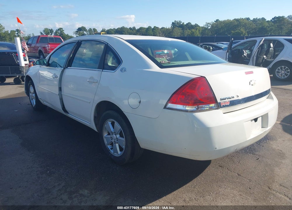 2008 CHEVROLET IMPALA LT VIN: 2G1WT58N389152895