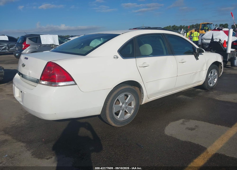2008 CHEVROLET IMPALA LT VIN: 2G1WT58N389152895