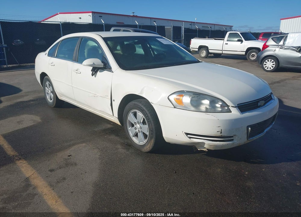 2008 CHEVROLET IMPALA LT VIN: 2G1WT58N389152895