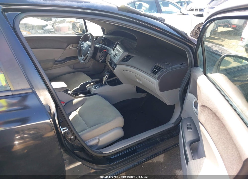 2012 HONDA CIVIC VIN: 2HGFB2F54CH591406