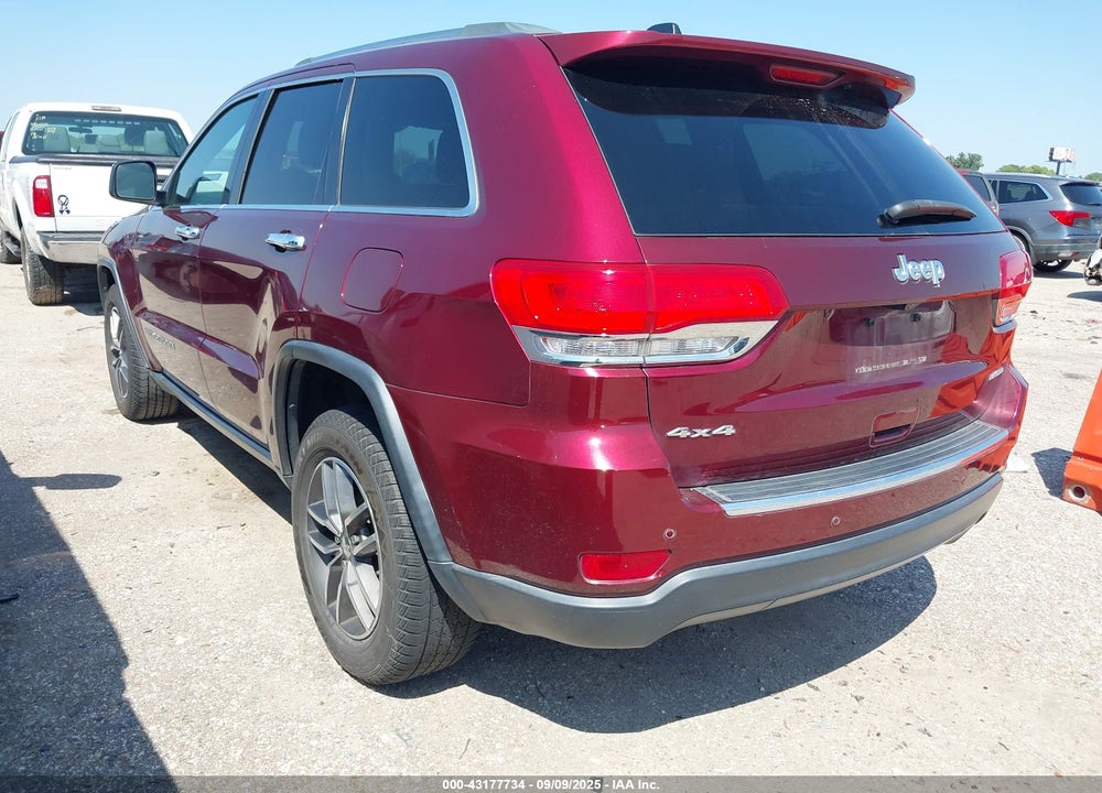 2018 JEEP GRAND CHEROKEE VIN: 1C4RJFBG4JC243974
