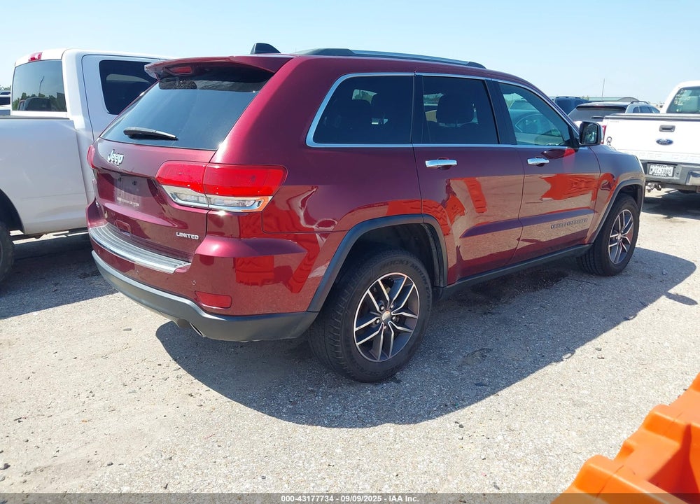 2018 JEEP GRAND CHEROKEE VIN: 1C4RJFBG4JC243974