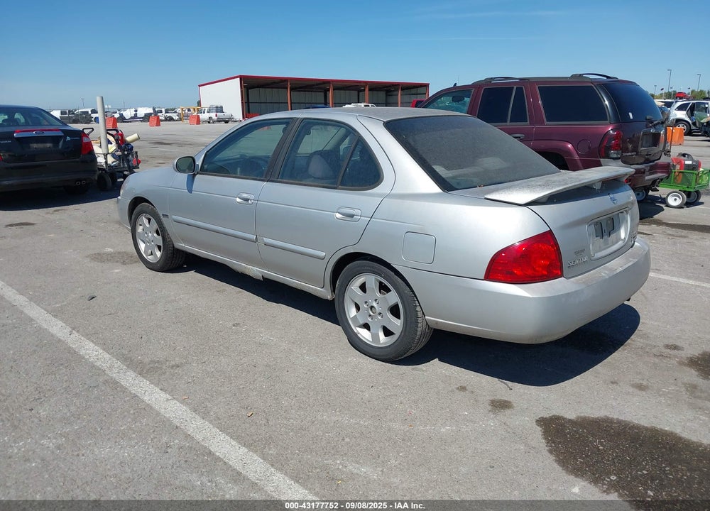 2006 NISSAN SENTRA VIN: 3N1CB51D56L639334