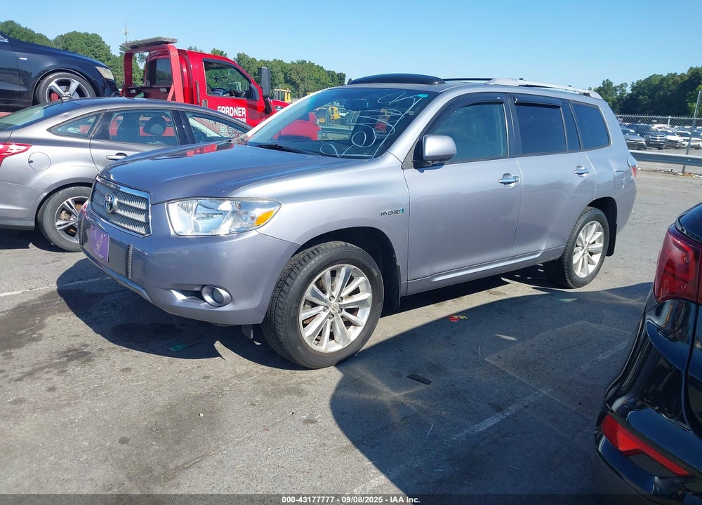 2008 TOYOTA HIGHLANDER HYBRID VIN: JTEEW44A682018884