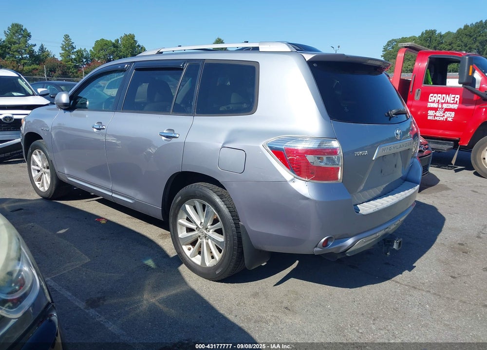 2008 TOYOTA HIGHLANDER HYBRID VIN: JTEEW44A682018884