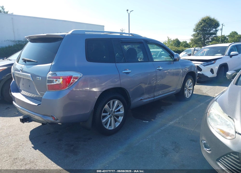 2008 TOYOTA HIGHLANDER HYBRID VIN: JTEEW44A682018884