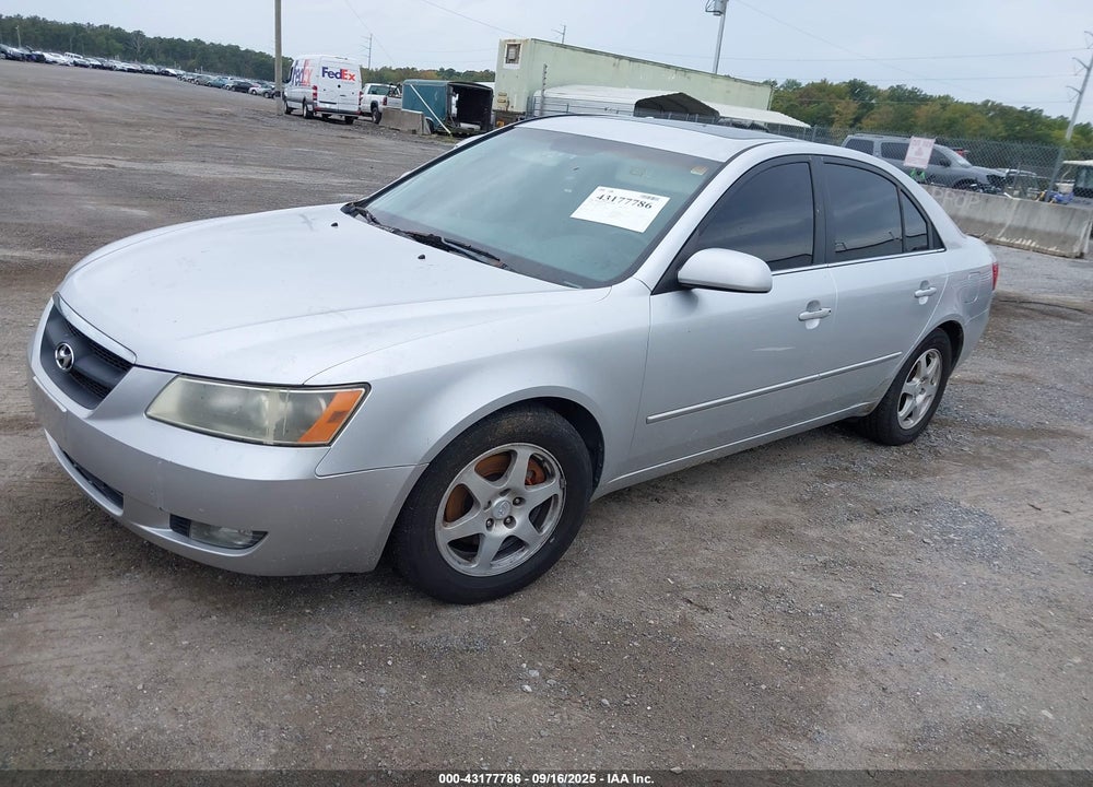 2006 HYUNDAI SONATA GLS V6/LX V6 VIN: 5NPEU46F06H031211