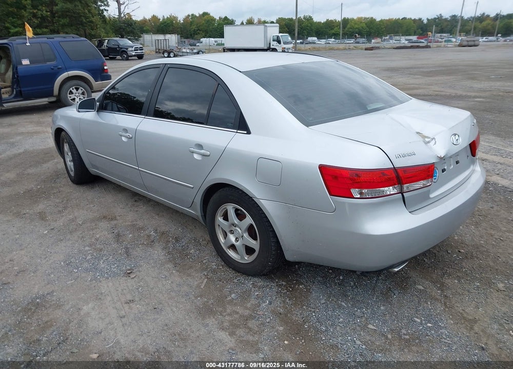 2006 HYUNDAI SONATA GLS V6/LX V6 VIN: 5NPEU46F06H031211