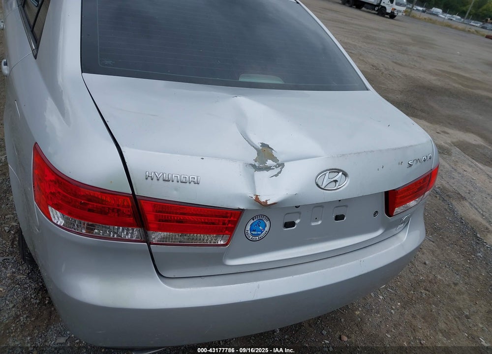 2006 HYUNDAI SONATA GLS V6/LX V6 VIN: 5NPEU46F06H031211