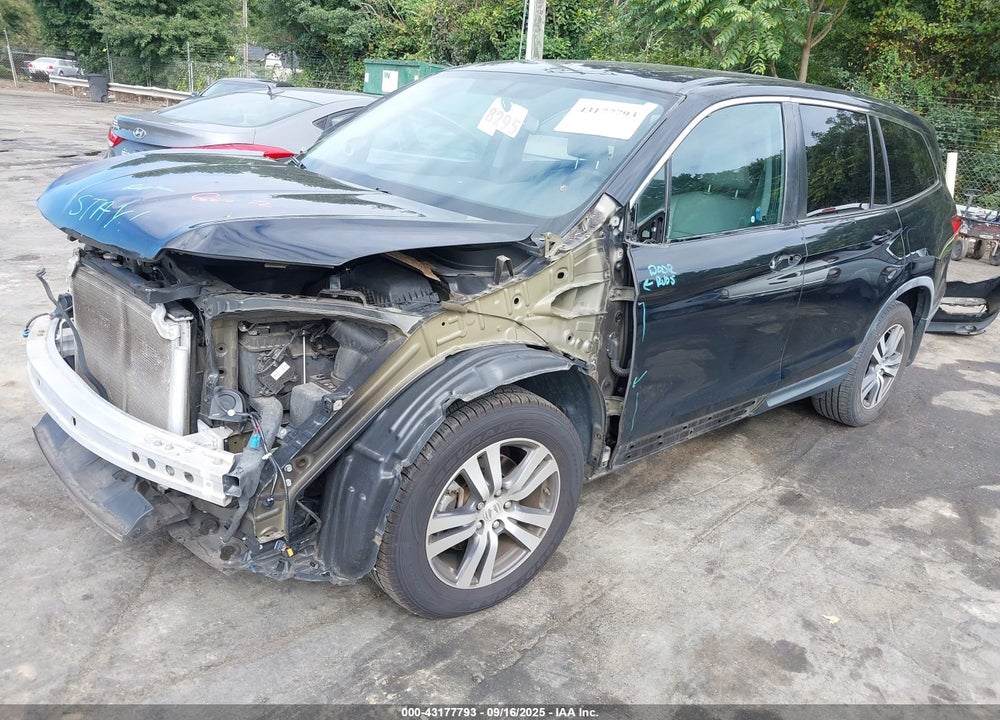 2017 HONDA PILOT EX-L VIN: 5FNYF6H55HB032217