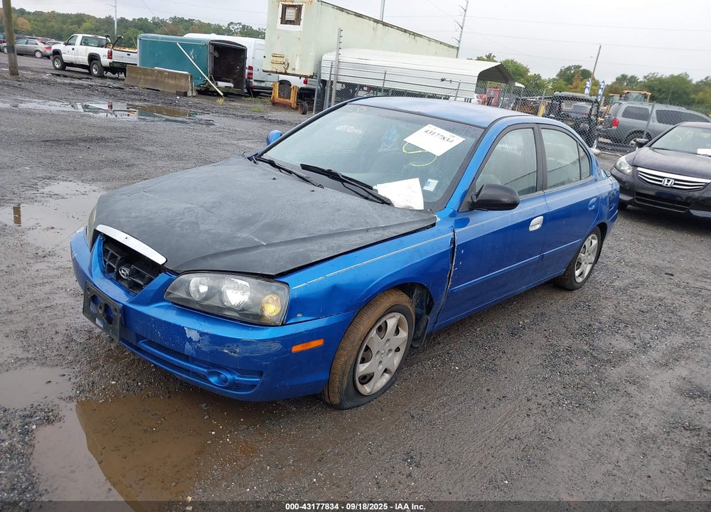 2005 HYUNDAI ELANTRA VIN: KMHDN46D95U081919