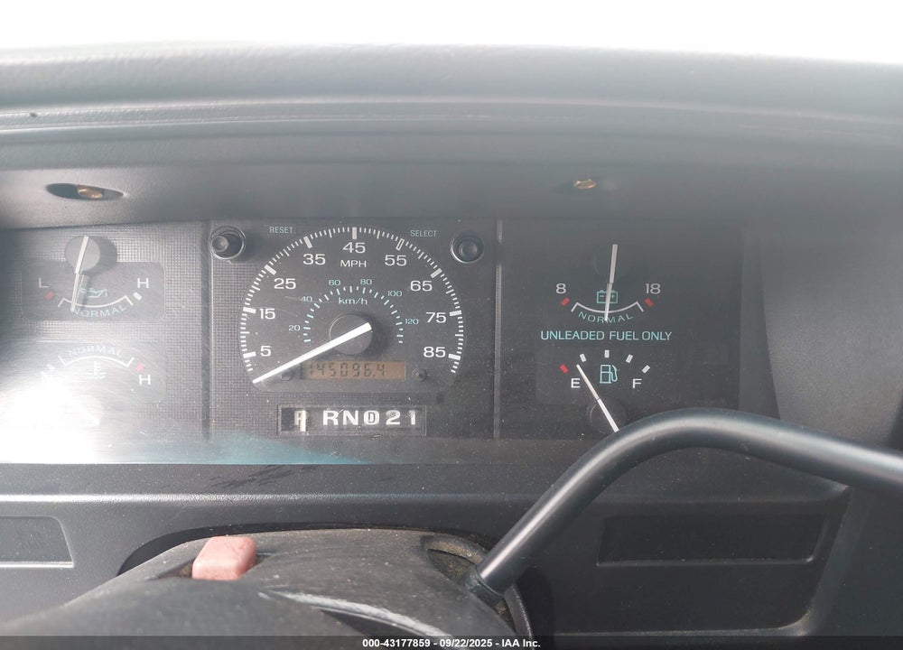 1994 FORD ECONOLINE E350 SUPER DUTY VIN: 1FBJS31H6RHB38911