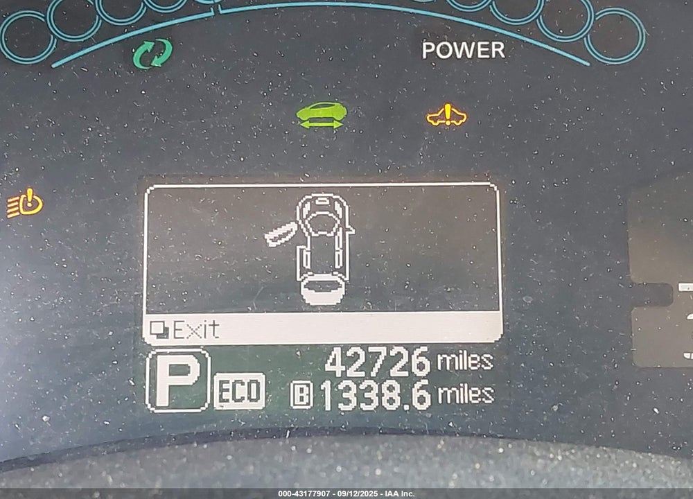 2015 NISSAN LEAF VIN: 1N4AZ0CP5FC300374