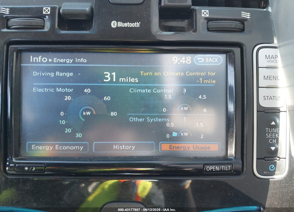 2015 NISSAN LEAF VIN: 1N4AZ0CP5FC300374