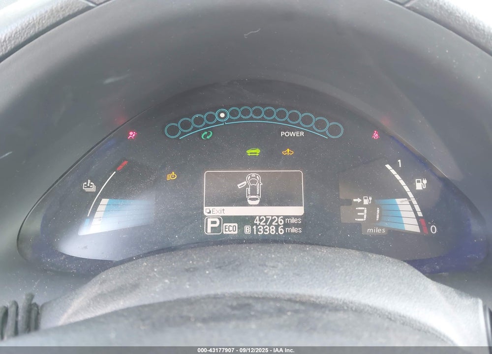 2015 NISSAN LEAF VIN: 1N4AZ0CP5FC300374