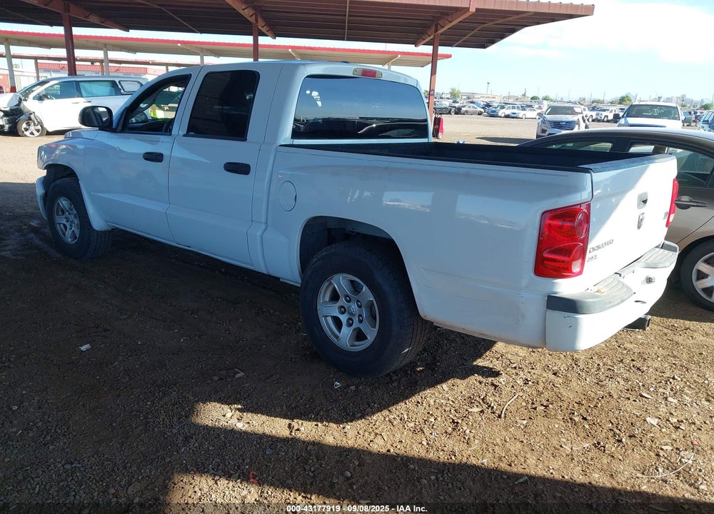 2007 DODGE DAKOTA VIN: 1D7HE48N87S136568