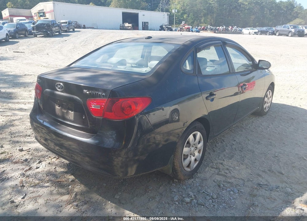 2007 HYUNDAI ELANTRA GLS/LIMITED/SE VIN: KMHDU46D07U258640