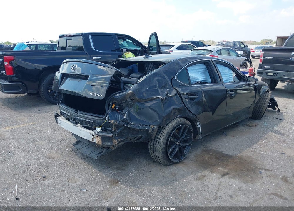 2012 LEXUS IS 350 VIN: JTHBE5C2XC5029452